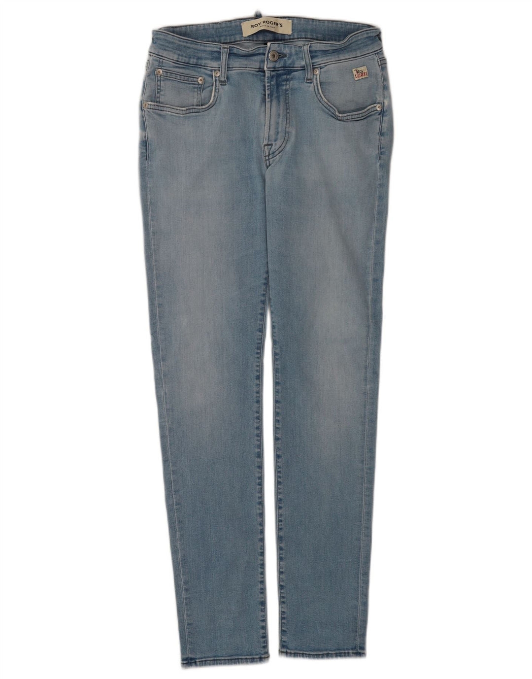 Calça jeans feminina Roy Rogers W33 L30 azul algodão