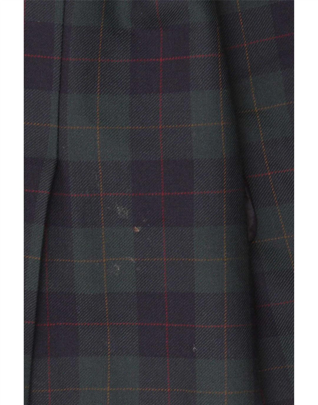 Jaqueta blazer masculina Baumler com peito duplo Reino Unido 40 xadrez verde grande