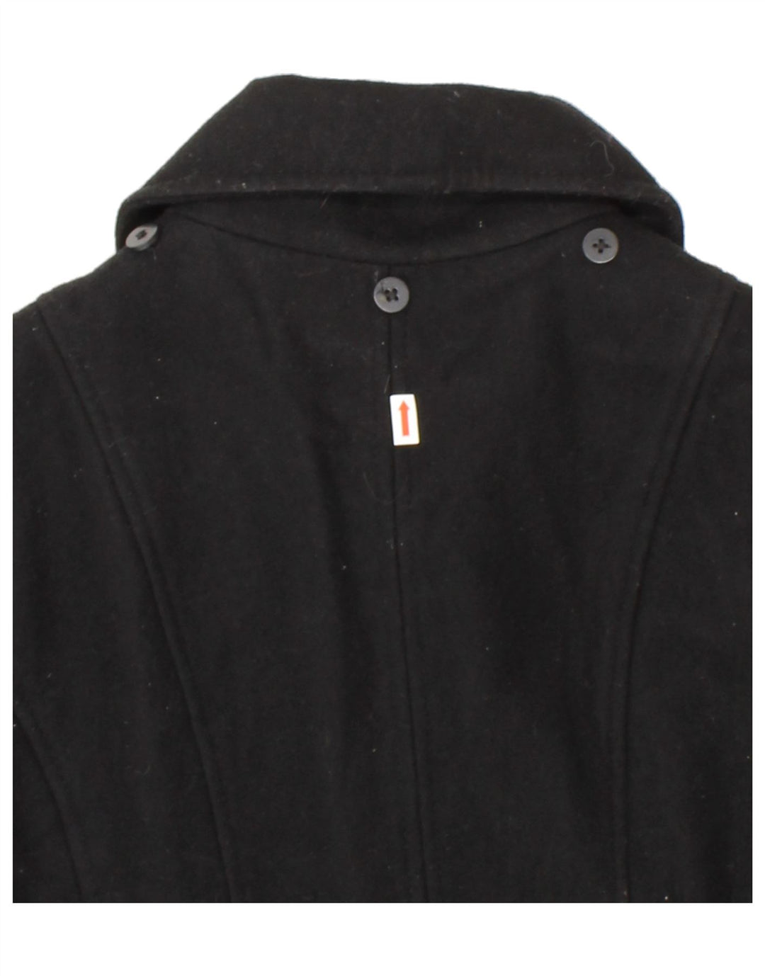 MICHAEL KORS Womens Overcoat US 14 XL Black Wool Vintage Michael Kors and Second-Hand Michael Kors from Messina Hembry 