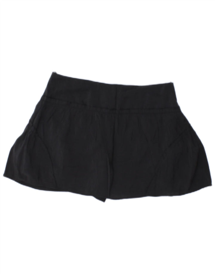Mini skort feminino ZARA UK 12 médio preto