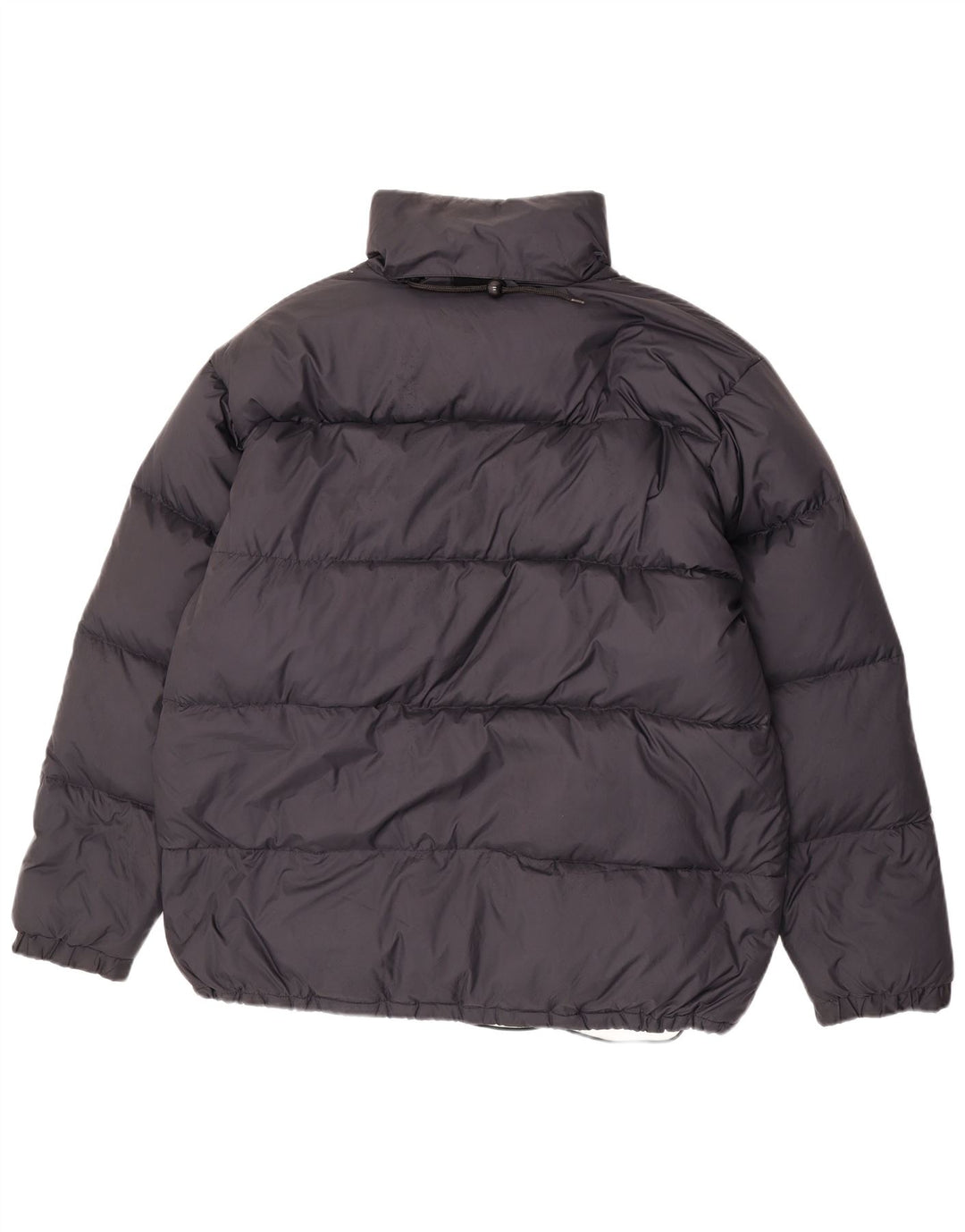 Jaqueta masculina acolchoada com capuz SALEWA UK 40 grande poliamida azul marinho
