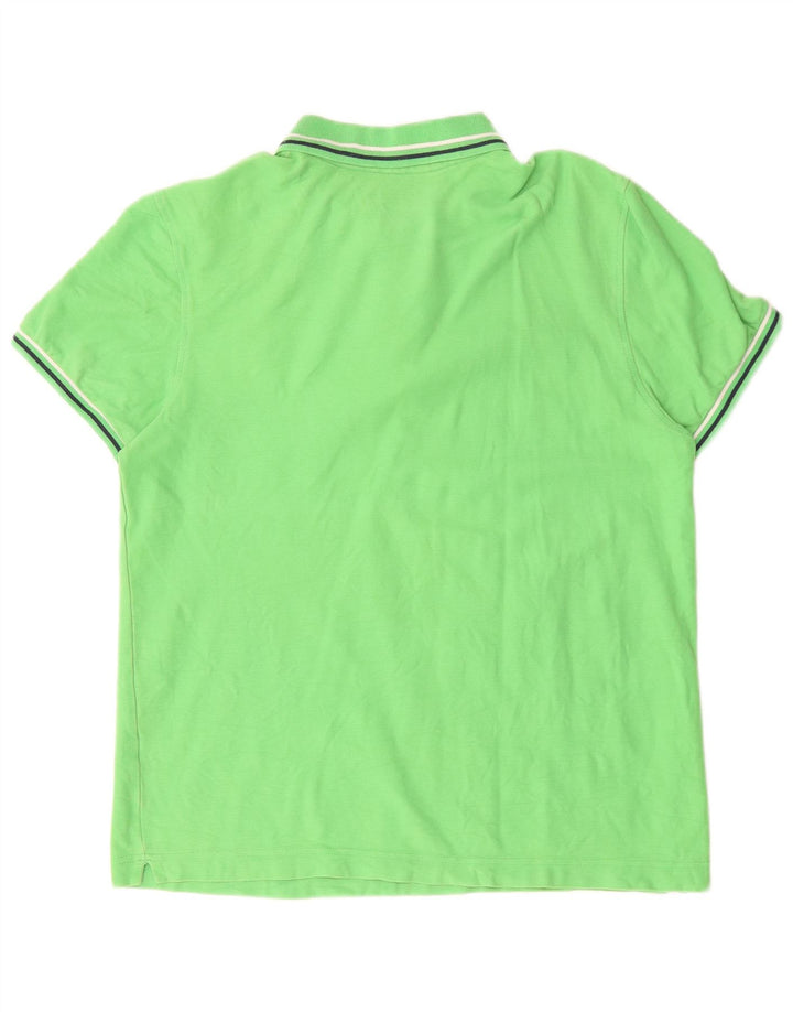 Camisa polo masculina LOTTO verde médio