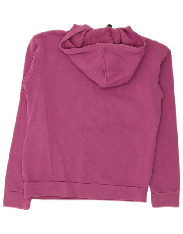 Suéter com capuz Adidas Girls Regular Fit 11-12 anos rosa algodão colorblock