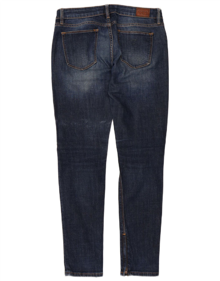 Calça jeans feminina Beverly Skinny GUESS W27 L29 azul algodão