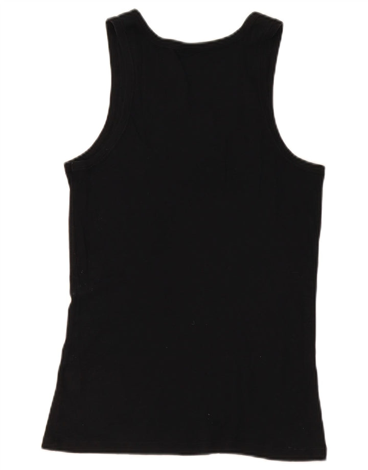 Hugo Boss Colete Masculino Top XS Algodão Preto
