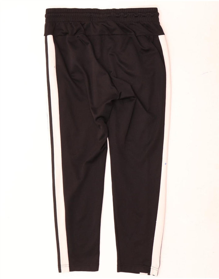 Leggings Adidas Femininas UK 16/18 Grande Preto Colorblock Poliéster