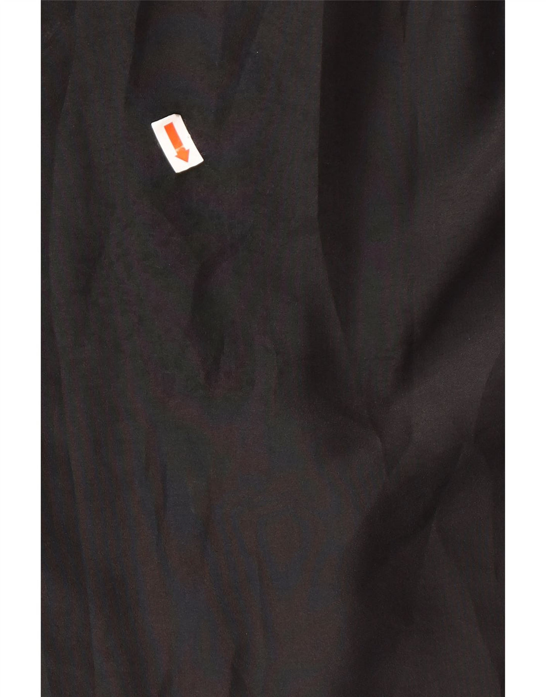 Blusa feminina VINTAGE IT 46 grande poliéster preto