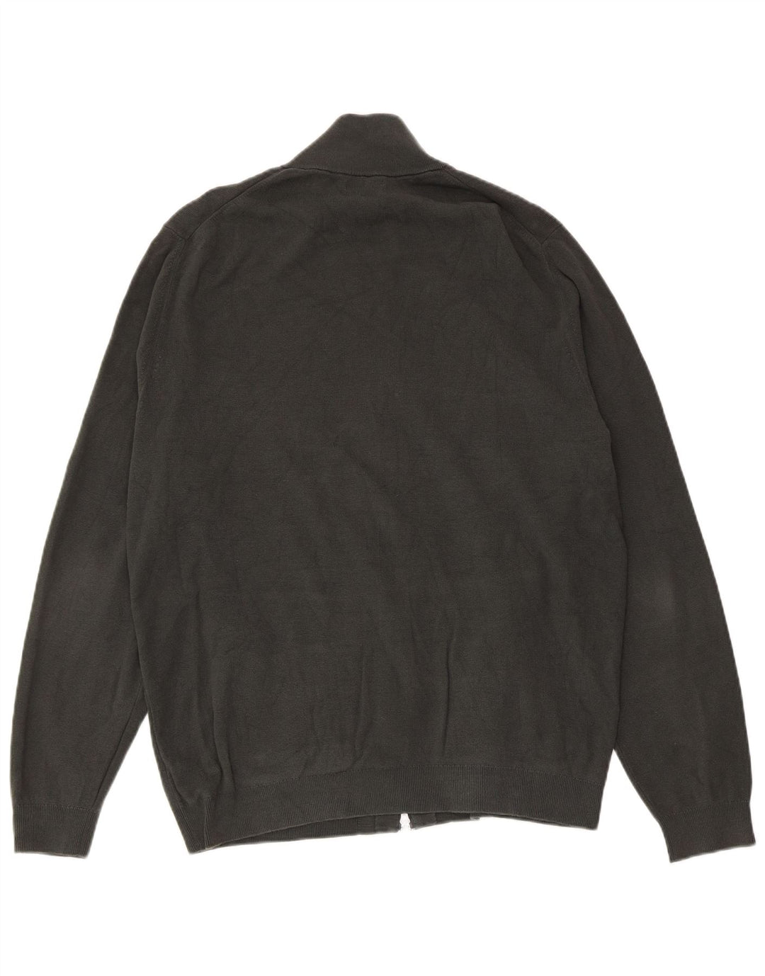 Suéter cardigã masculino MASSIMO DUTTI 2XL algodão cinza