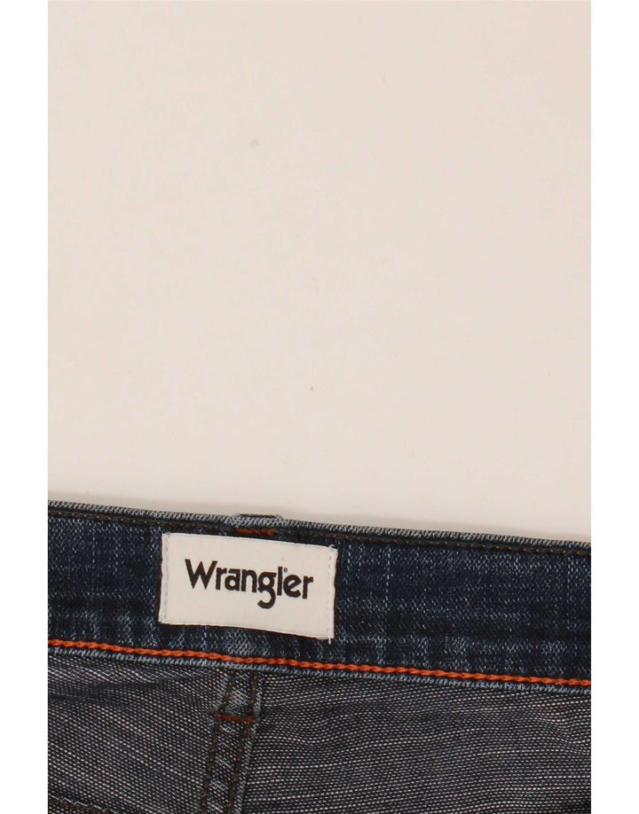 Wrangler Mens Jeans Slim W35 L29 Azul Marinho