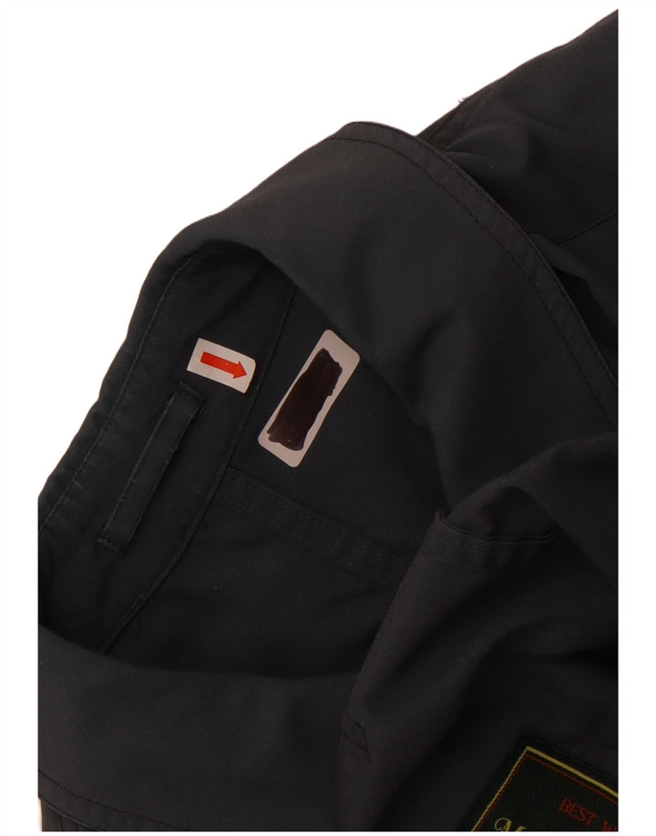 Jaqueta bomber masculina Maison Jacques IT 52 XL azul marinho poliéster