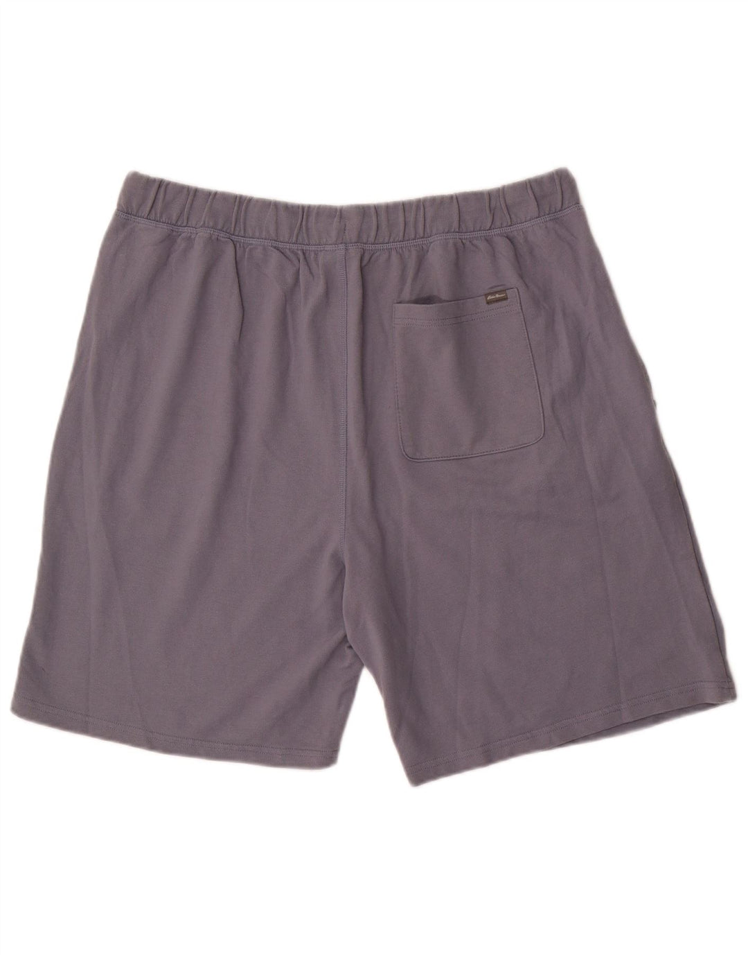 Eddie Bauer Mens Sport Shorts XL Algodão Cinza