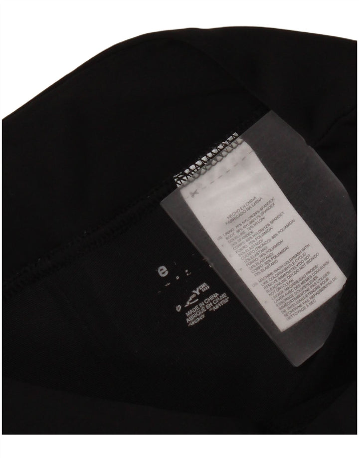 Calça Capri Feminina Reebok W28 L19 Preto Nylon