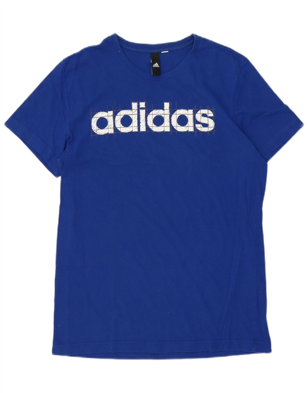 Camiseta Adidas Masculina Graphic Top Azul Médio