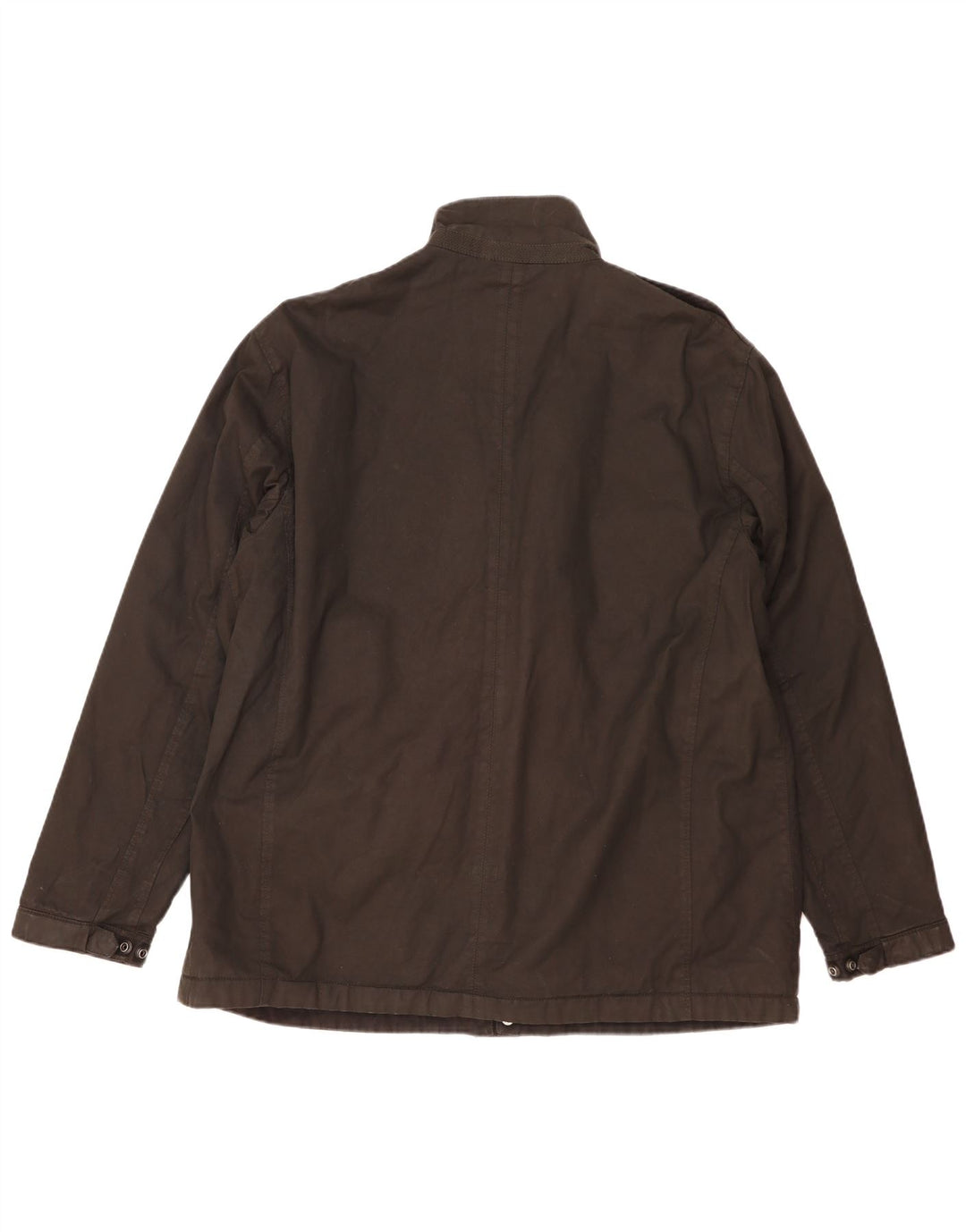 Jaqueta utilitária masculina Marks & Spencer UK 44 2XL algodão preto