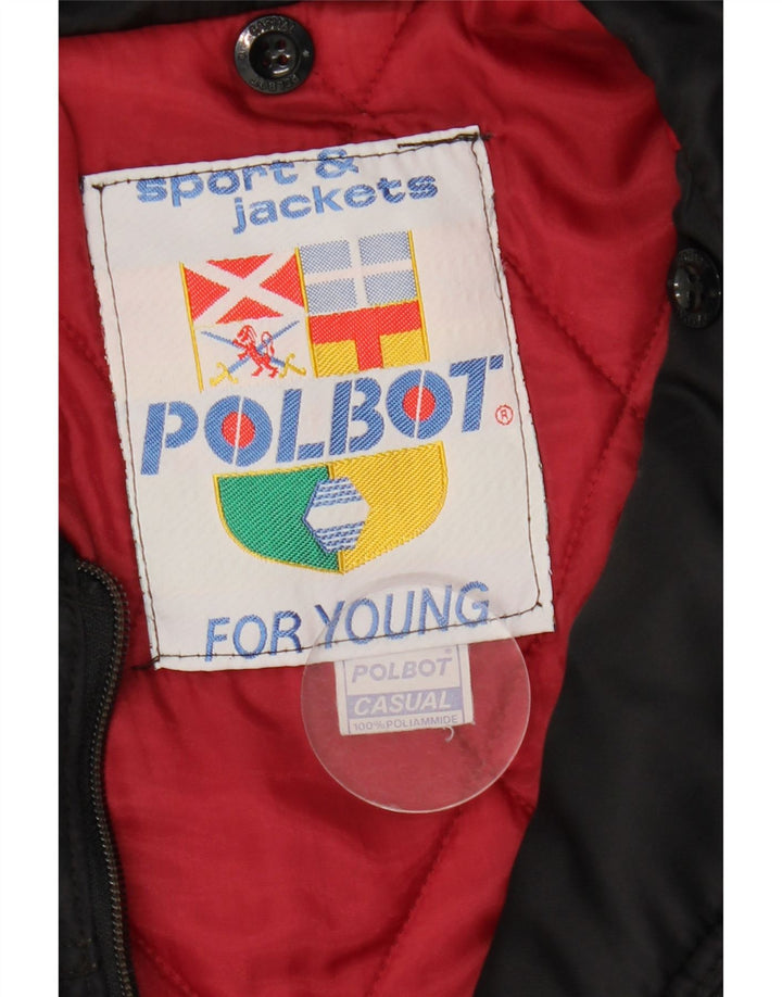 Jaqueta bomber masculina Polbot UK 42 XL poliamida preta