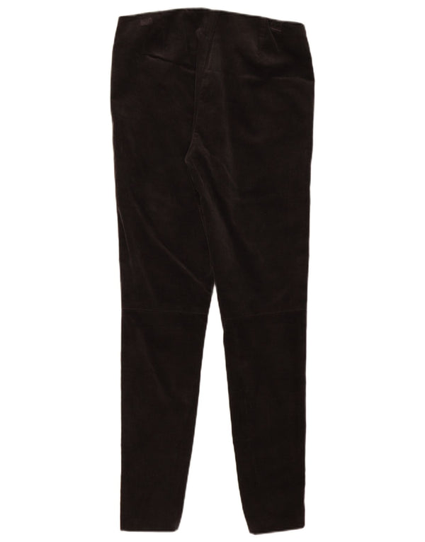 Ralph Lauren Leggings femininas de veludo cotelê EUA 2 XS algodão cinza