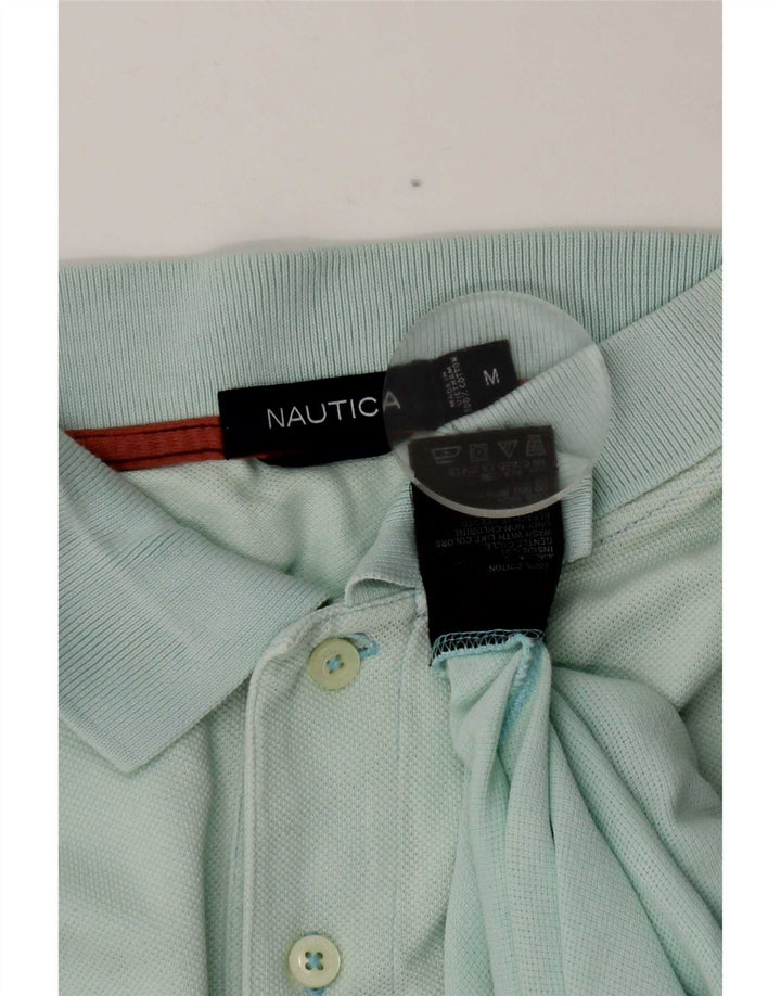 Camisa polo masculina Nautica algodão verde médio