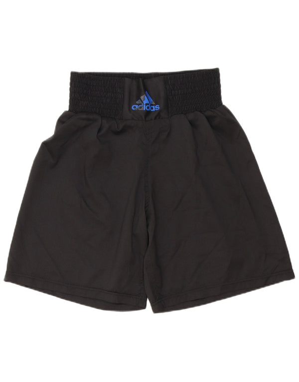 Adidas Mens Boxing Sport Shorts Pequenos Esportes Pretos De Poliéster