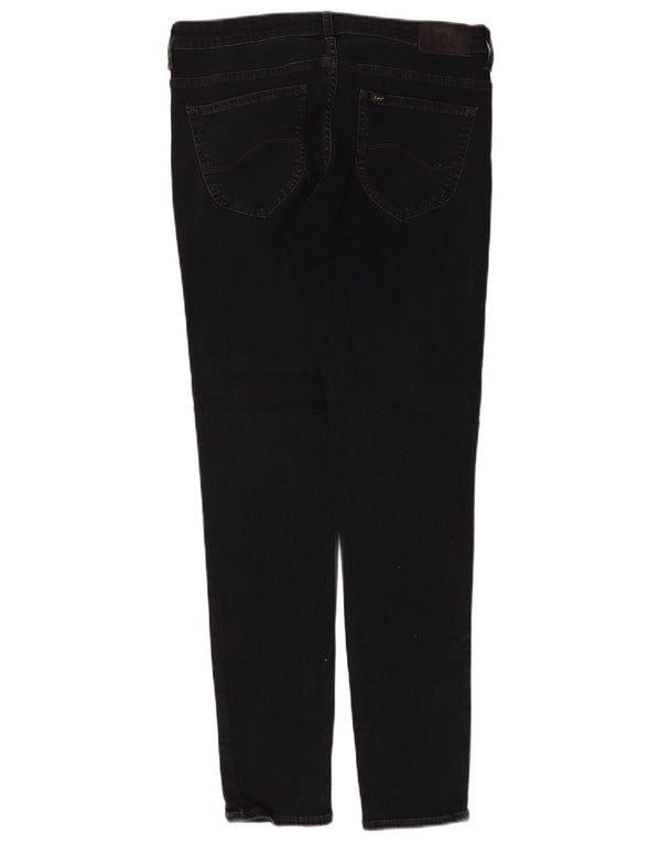 Lee Jeans Skinny Feminino W32 L30 Algodão Preto