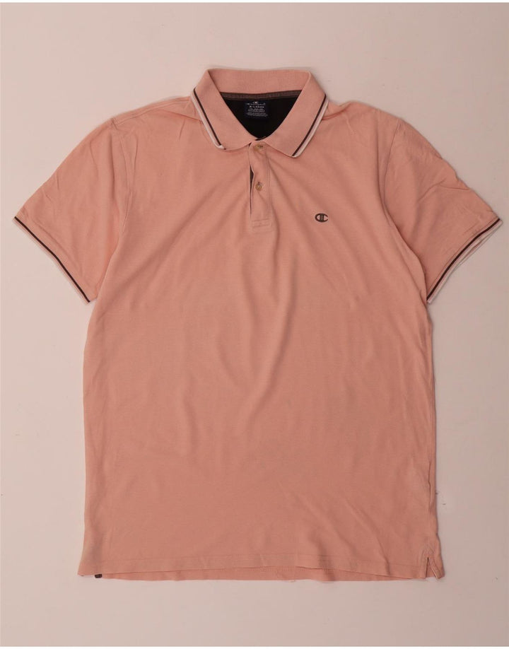 Camisa polo masculina CHAMPION XL algodão rosa