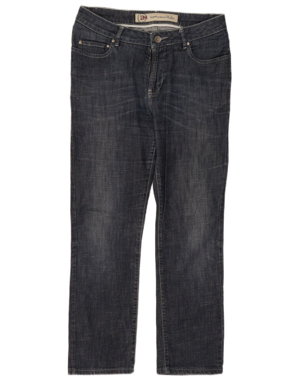 Jeans retos femininos Bugatti W32 L28 azul