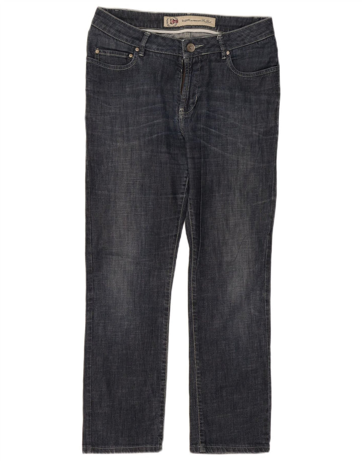 Jeans retos femininos Bugatti W32 L28 azul