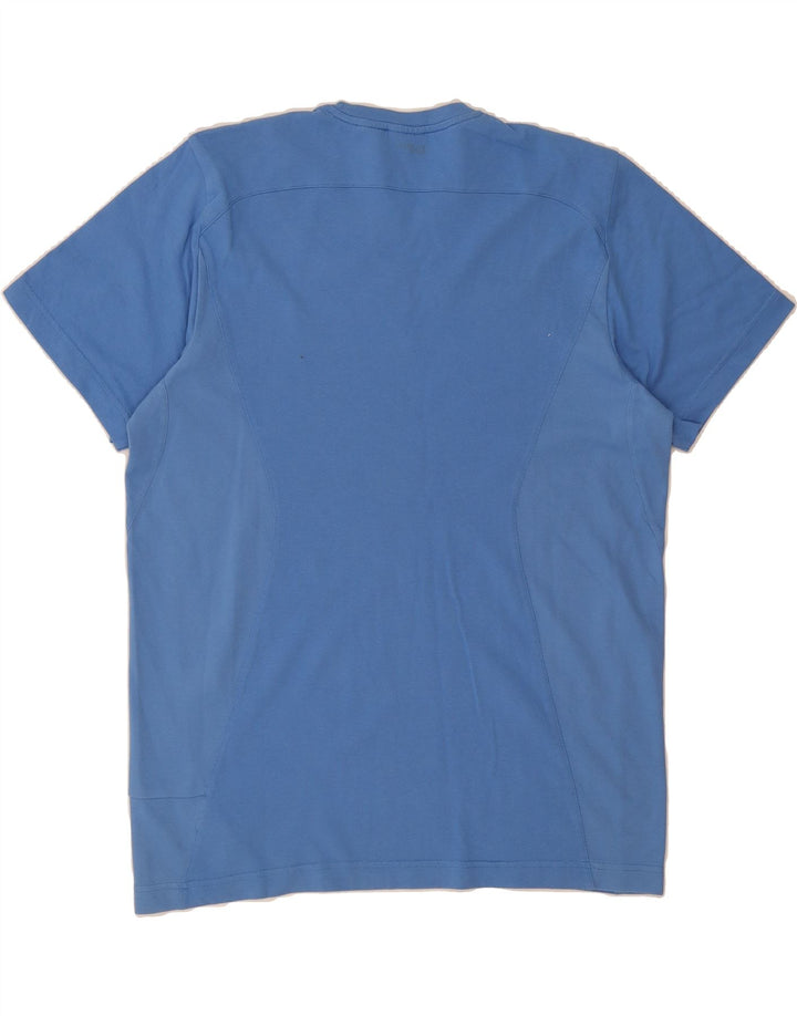 ADIDAS Mens T-Shirt Top Medium Blue Cotton Vintage Adidas and Second-Hand Adidas from Messina Hembry 