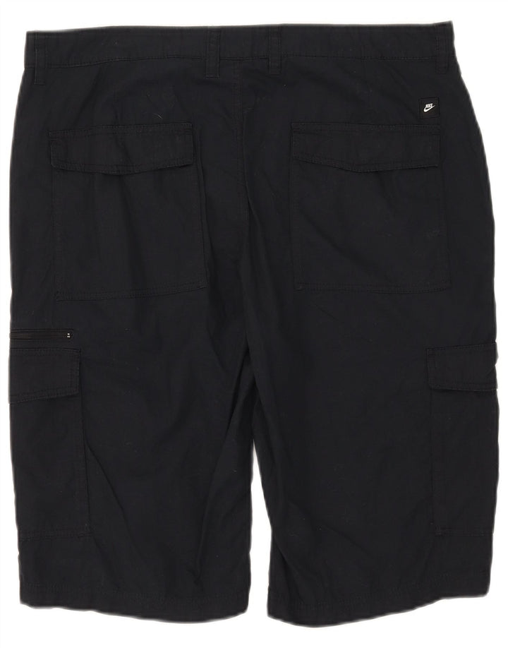 Shorts cargo masculino Nike W36 grande algodão preto