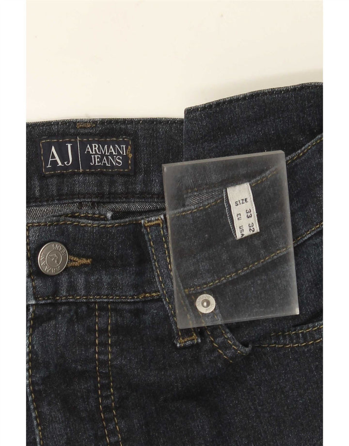 Armani Jeans feminino jeans retos W33 L34 azul marinho