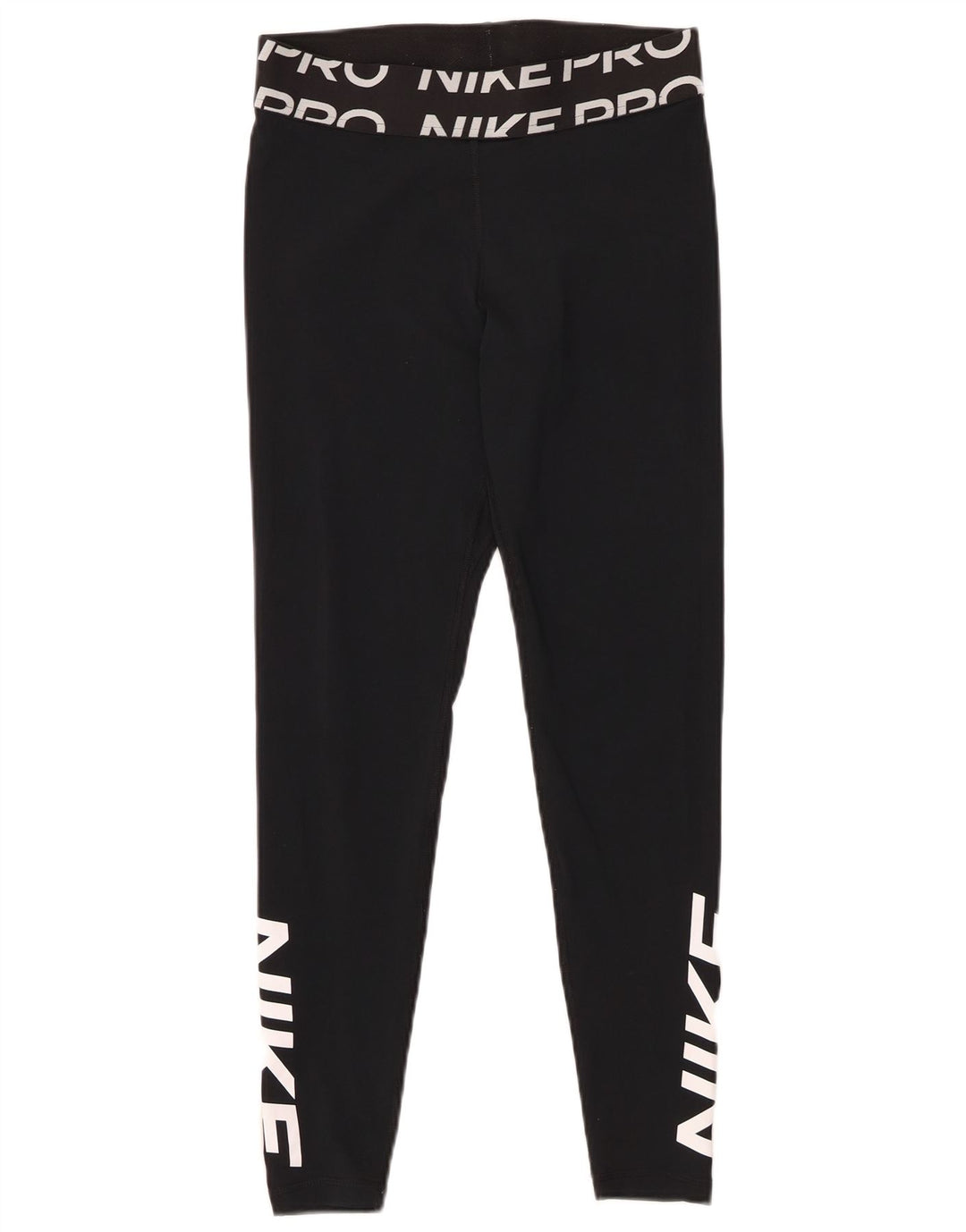 Leggings femininas Nike Dri Fit Graphic UK 12 médio preto poliéster