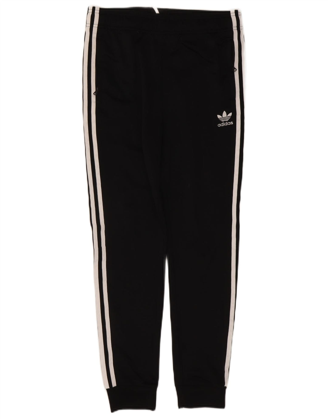 Adidas meninos calças de treino joggers 13-14 anos preto poliéster