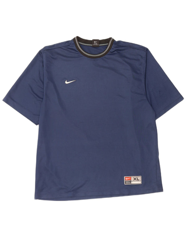 Camiseta masculina Nike Top UK 45/47 XL azul marinho poliéster