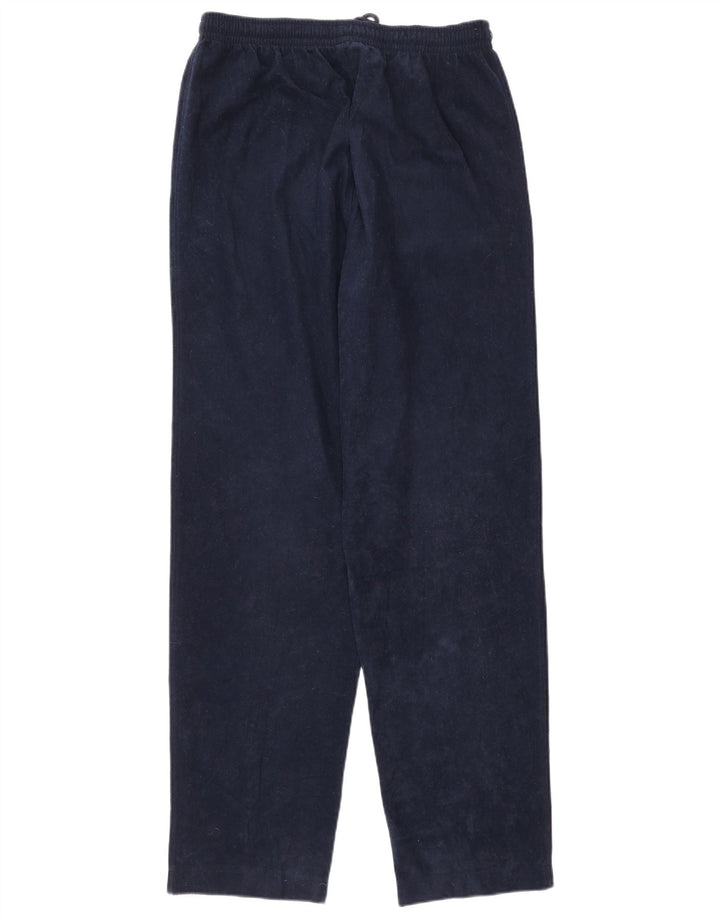 Calça de treino masculina Asics azul marinho médio