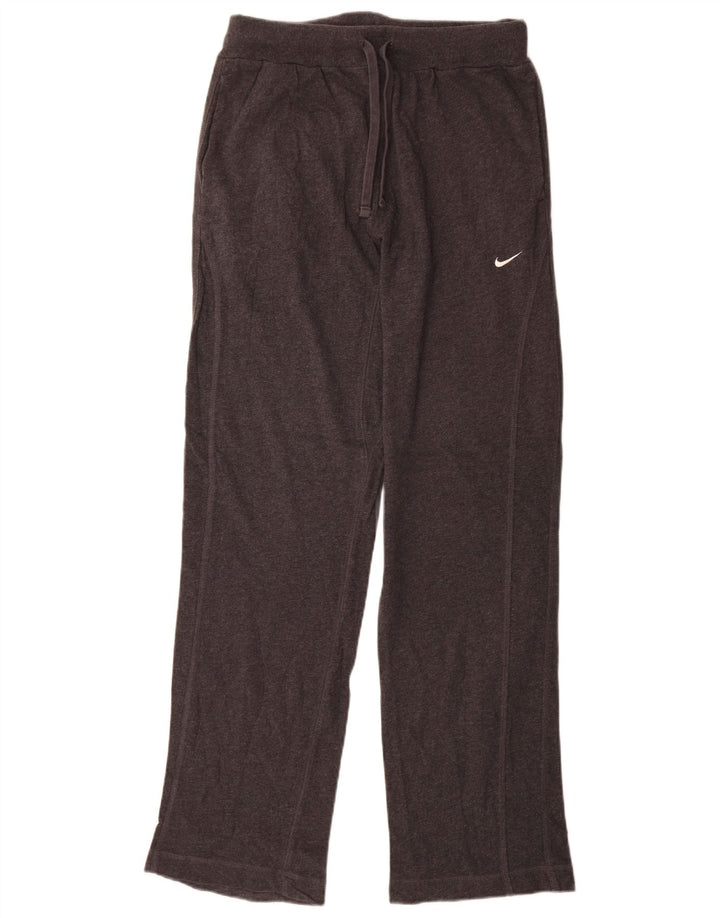 Calça de treino feminina Nike algodão cinza médio