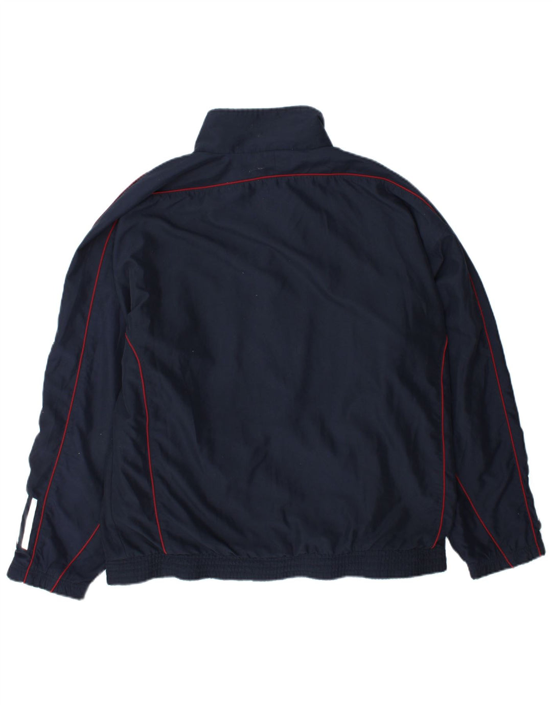 Adidas Mens Tracksuit Top Jacket UK 42/44 Grande Azul Marinho Poliéster