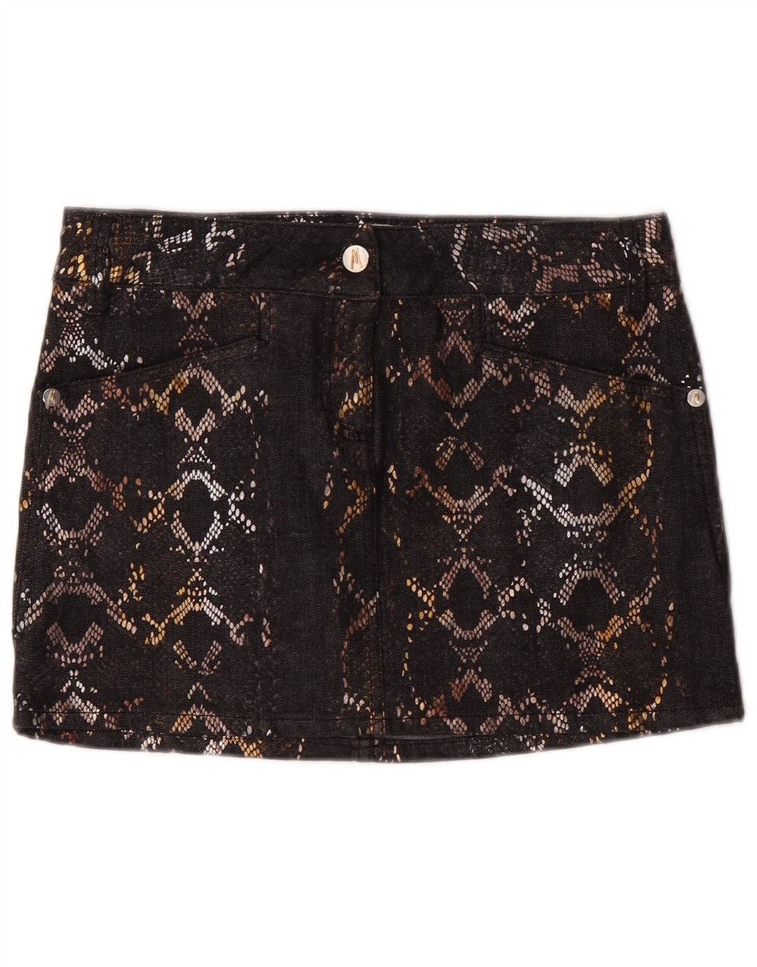 Saia jeans feminina Guess By Marciano IT 42 médio W30 algodão preto