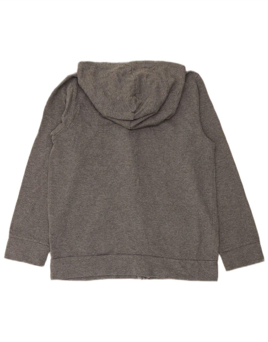 Suéter PUMA Boys Graphic Zip com capuz 12-13 anos grande algodão cinza