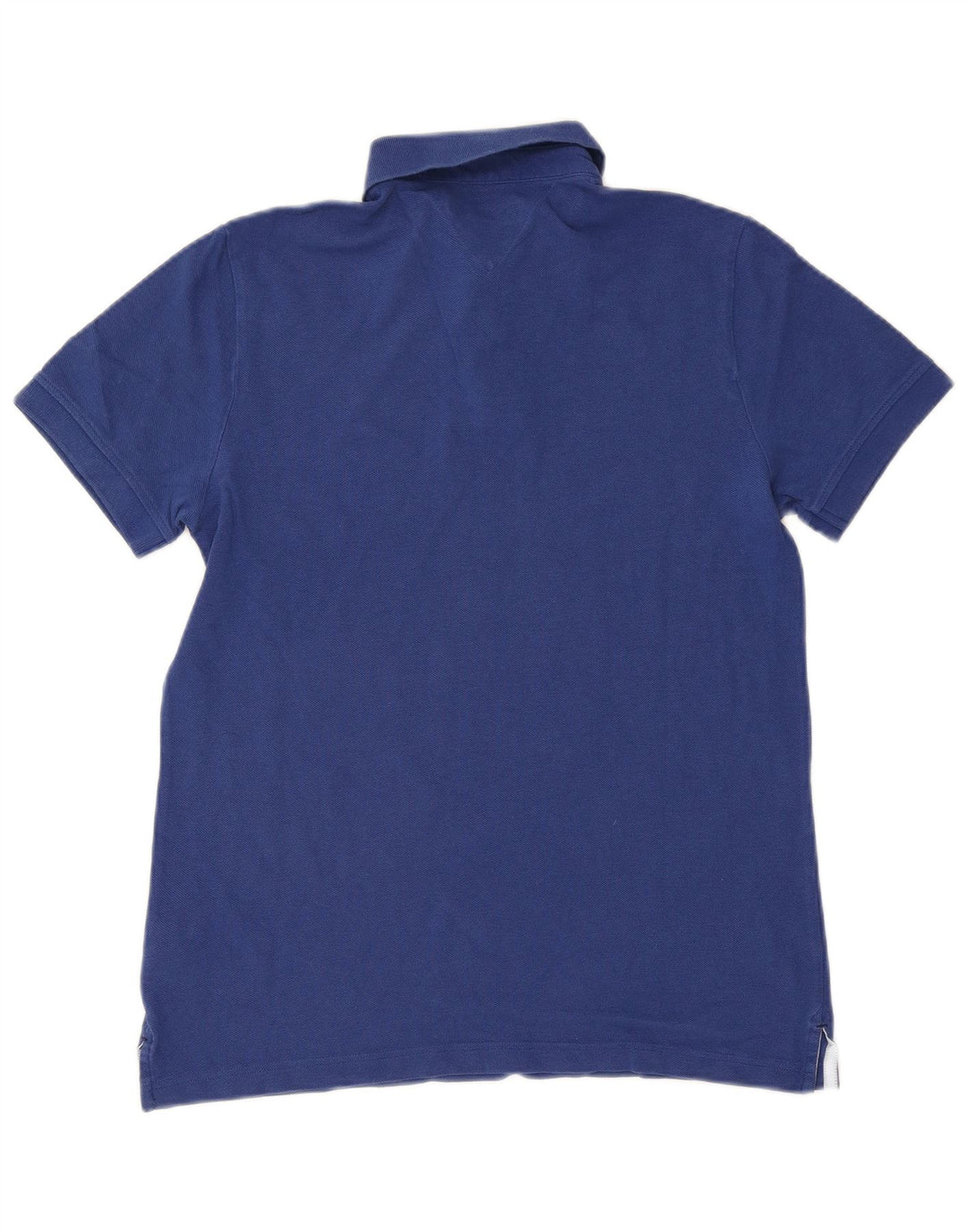 Camisa polo masculina Tommy Hilfiger algodão azul médio