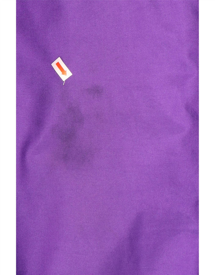 Calças de esqui masculinas vintage médio roxo nylon