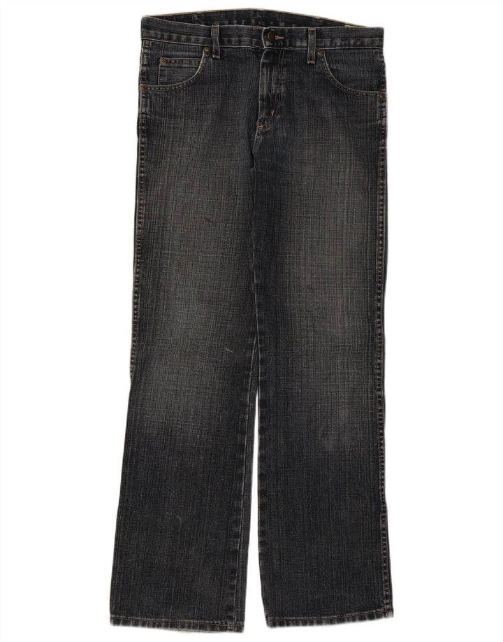 Wrangler Mens Bootcut Jeans W31 L32 Azul Marinho Algodão