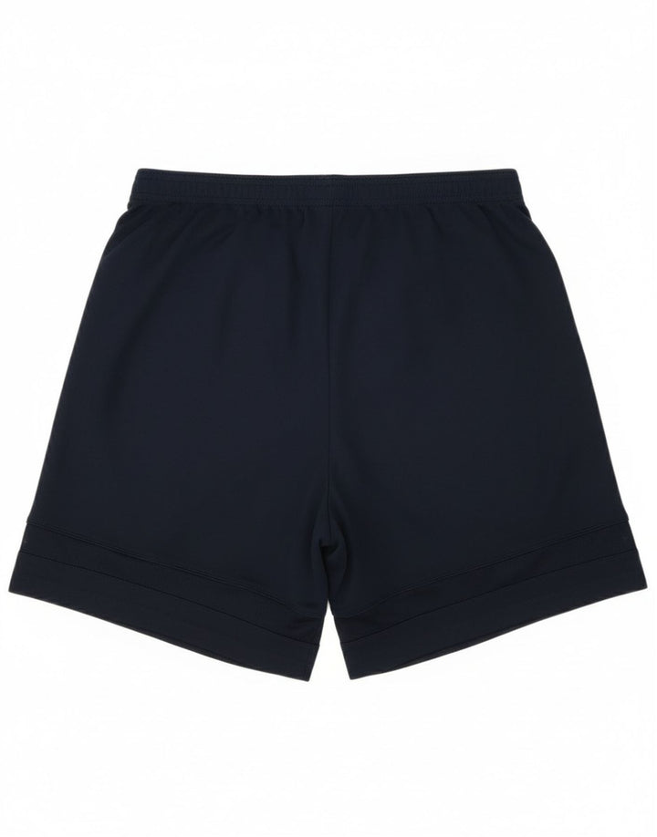 Shorts esportivos masculinos Nike pequenos esportivos azul marinho de poliéster