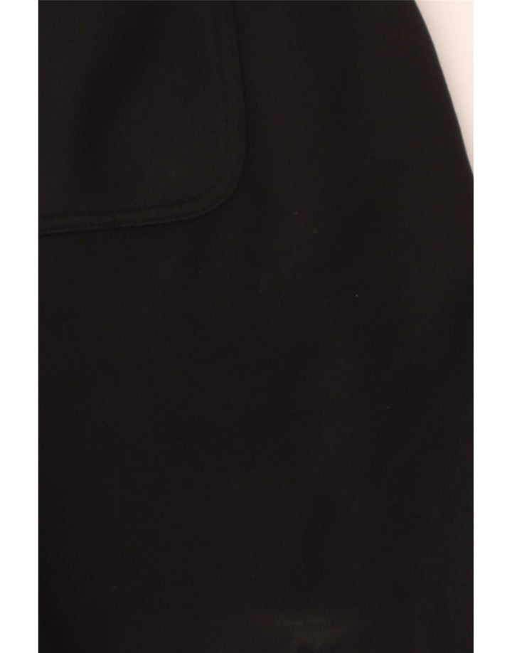 Calça esportiva masculina Lyle & Scott, joggers, algodão preto médio