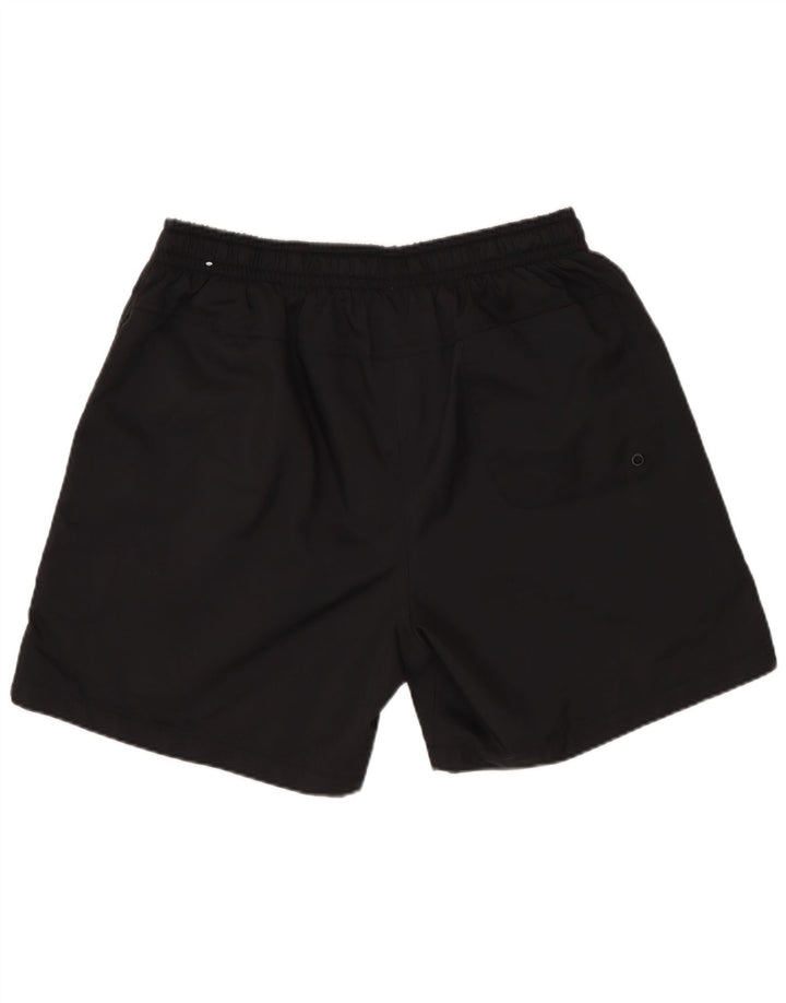 Shorts de natação masculino NIKE pequeno poliéster preto