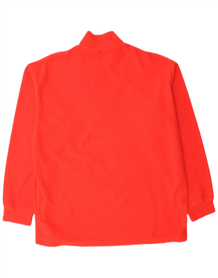 Fila Masculino Zip Neck Fleece Jumper IT 56 2XL Laranja