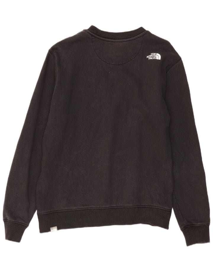 THE NORTH FACE moletom gráfico masculino jumper grande algodão preto