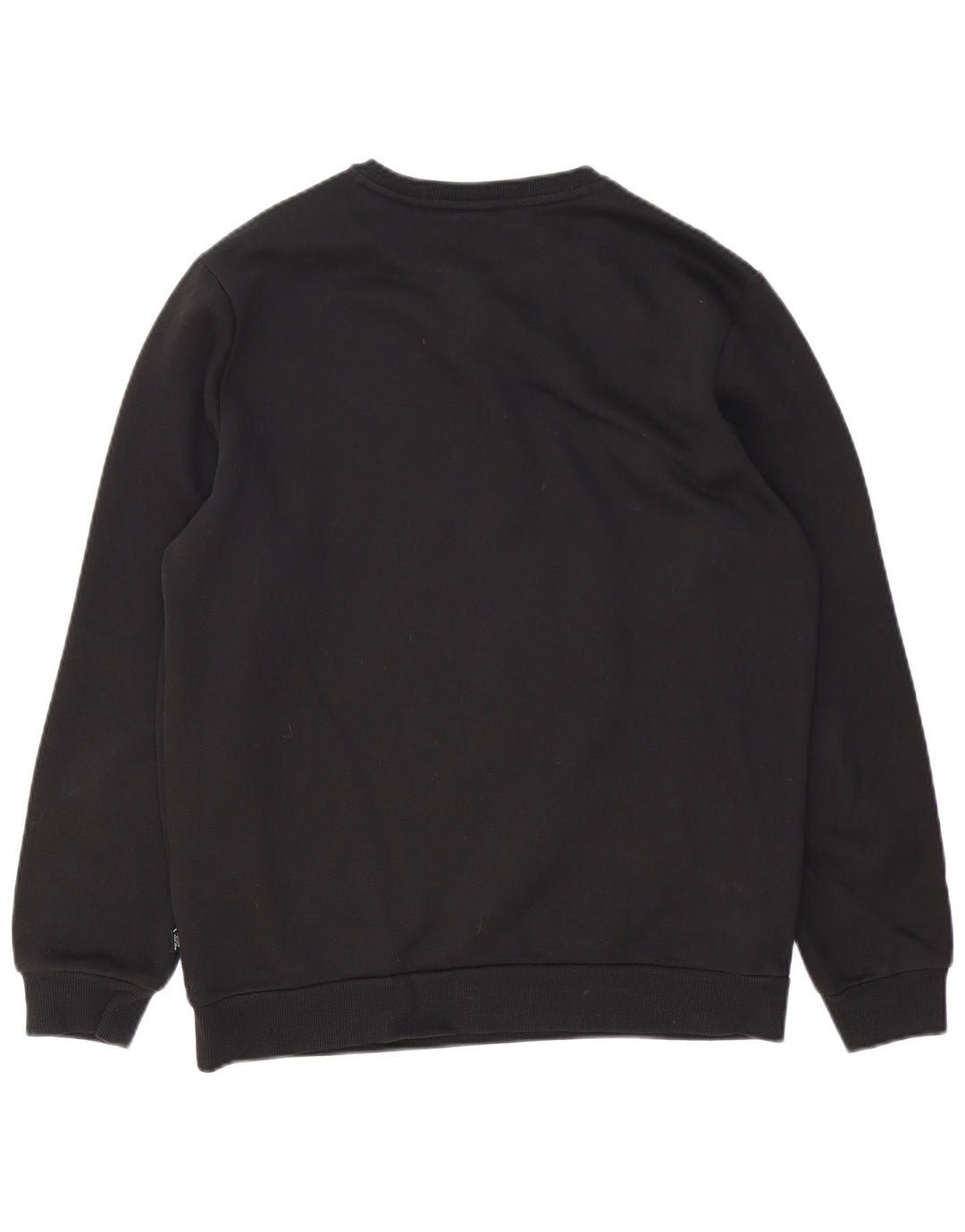 PUMA Mens Moletom Jumper Médio Algodão Preto