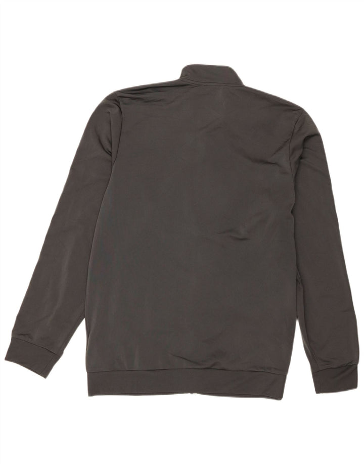 Adidas Mens Primegreen Tracksuit Top Jaqueta Grande Cinza Poliéster