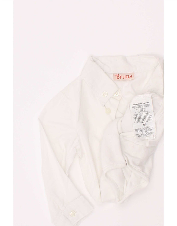 Camisa Brums Baby Boys 6-9 Meses Algodão Branco