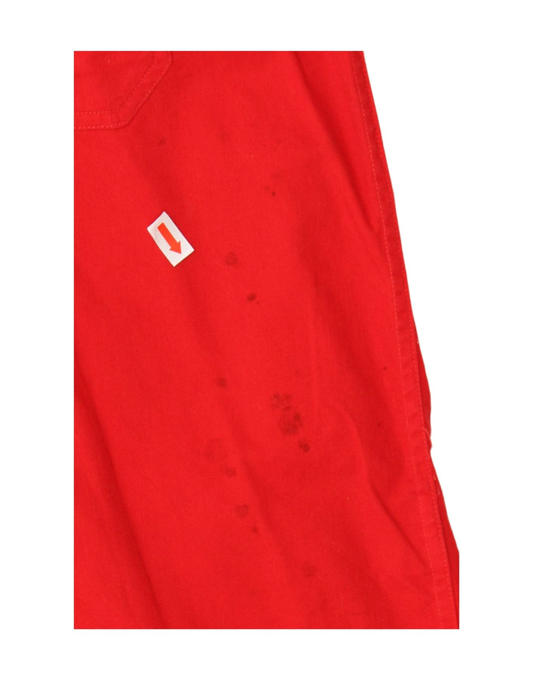 BALL ON Mens Shirt Medium Red Cotton Vintage Ball On and Second-Hand Ball On from Messina Hembry 
