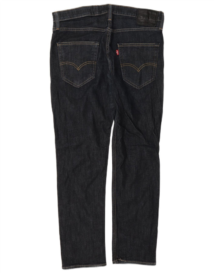 Levi's Masculino 511 Slim Jeans W34 L30 Azul Marinho Algodão